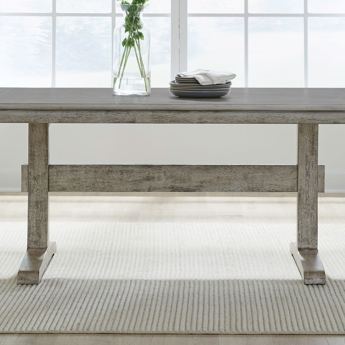 528-P4095 - Trestle Table Base - Liberty Furniture