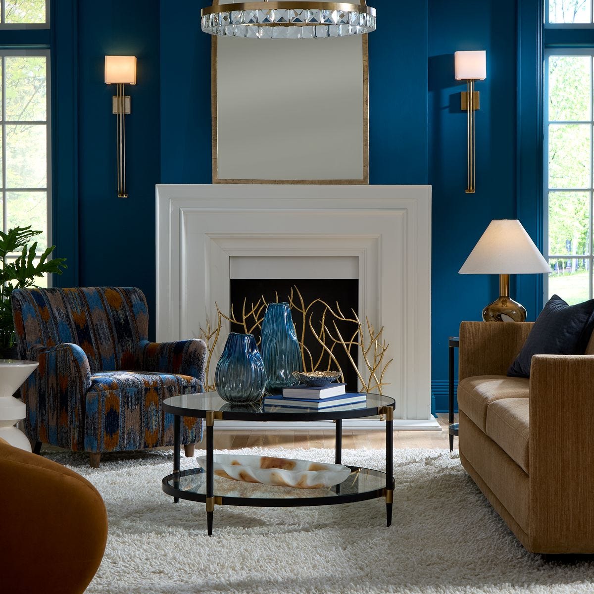 Lainey Armchair, Ikat