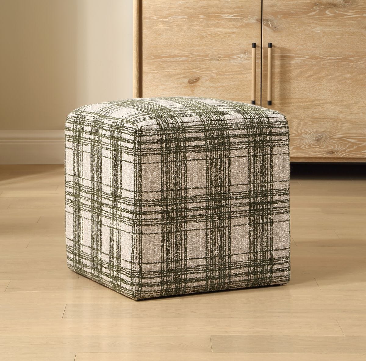 Joie Ottoman, Ireland Plaid