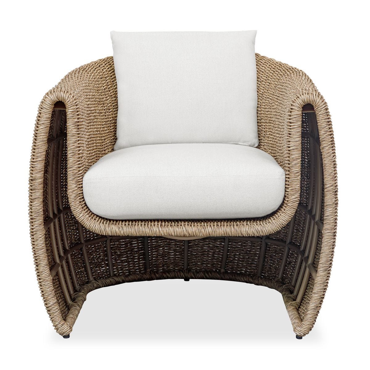 Tropic Outdoor Lounge Chair, Golden Flax