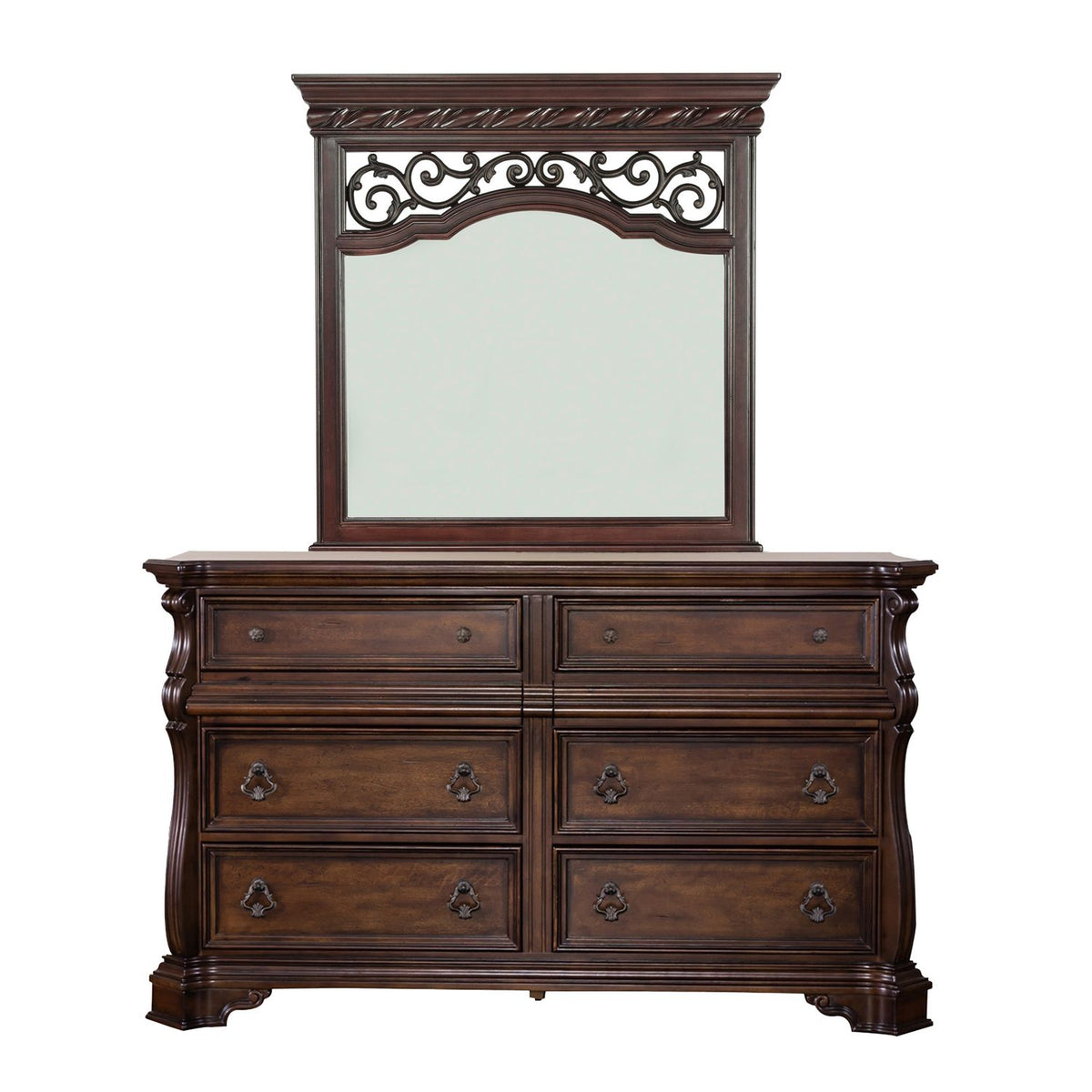 575-BR-DM - Dresser & Mirror - Liberty Furniture