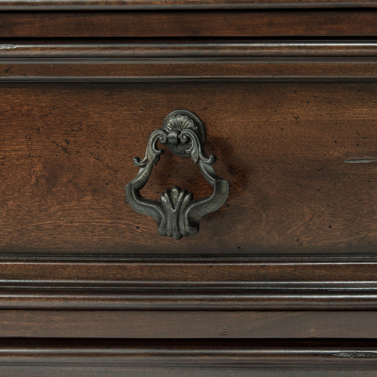 575-BR-KSLDMCN - King Sleigh Bed, Dresser & Mirror, Chest, Night Stand - Liberty Furniture