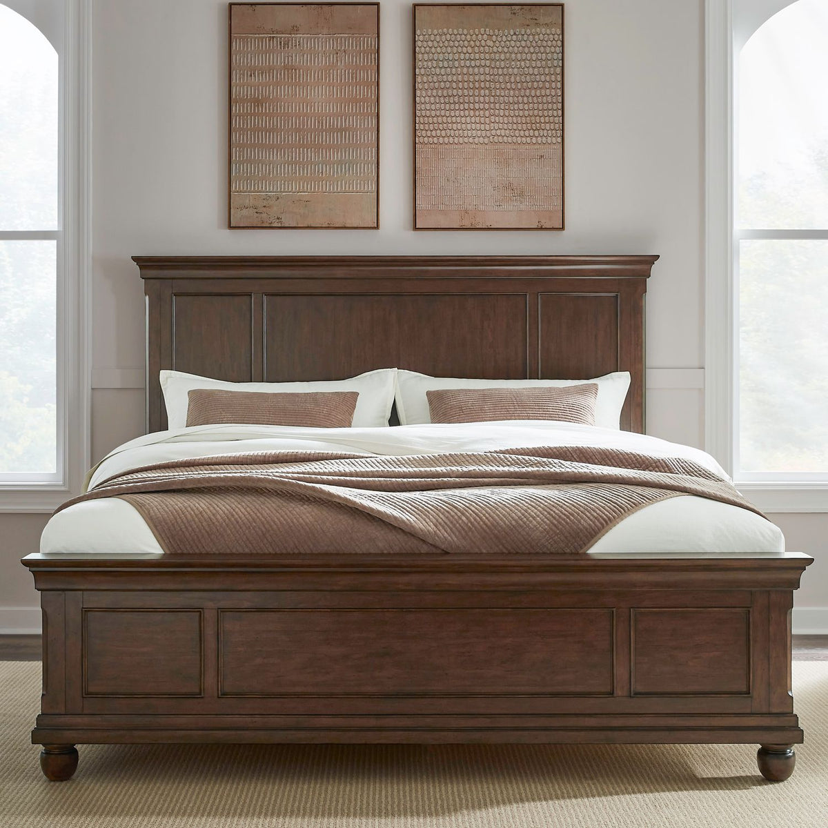 589-BR-CPB - King California Panel Bed - Liberty Furniture