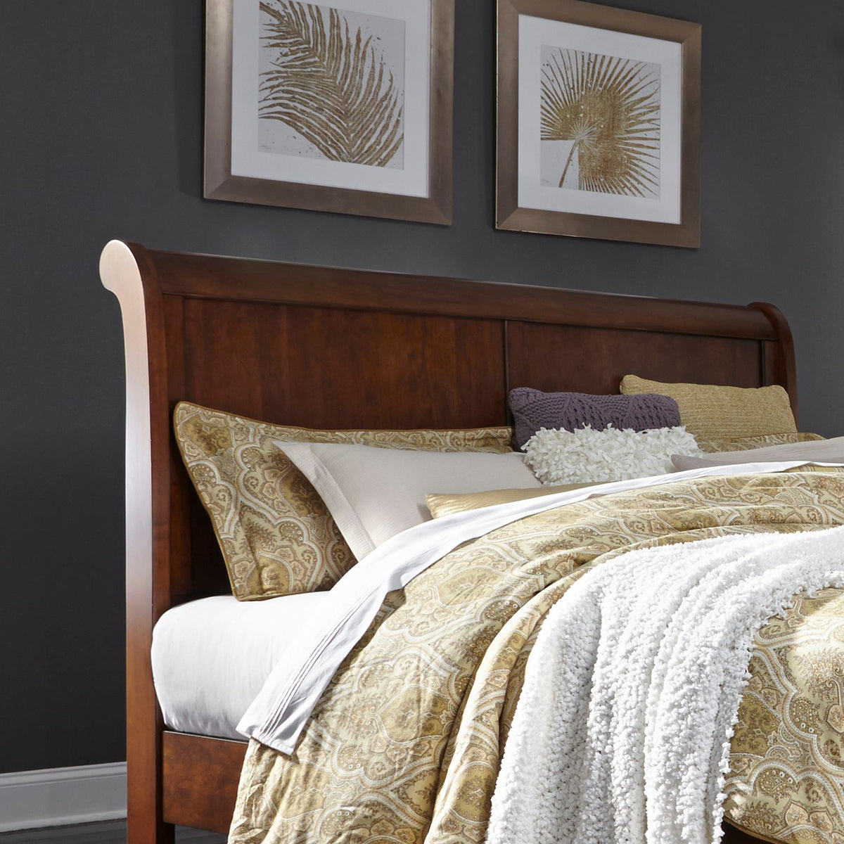 589-BR22H - King Sleigh Headboard - Liberty Furniture