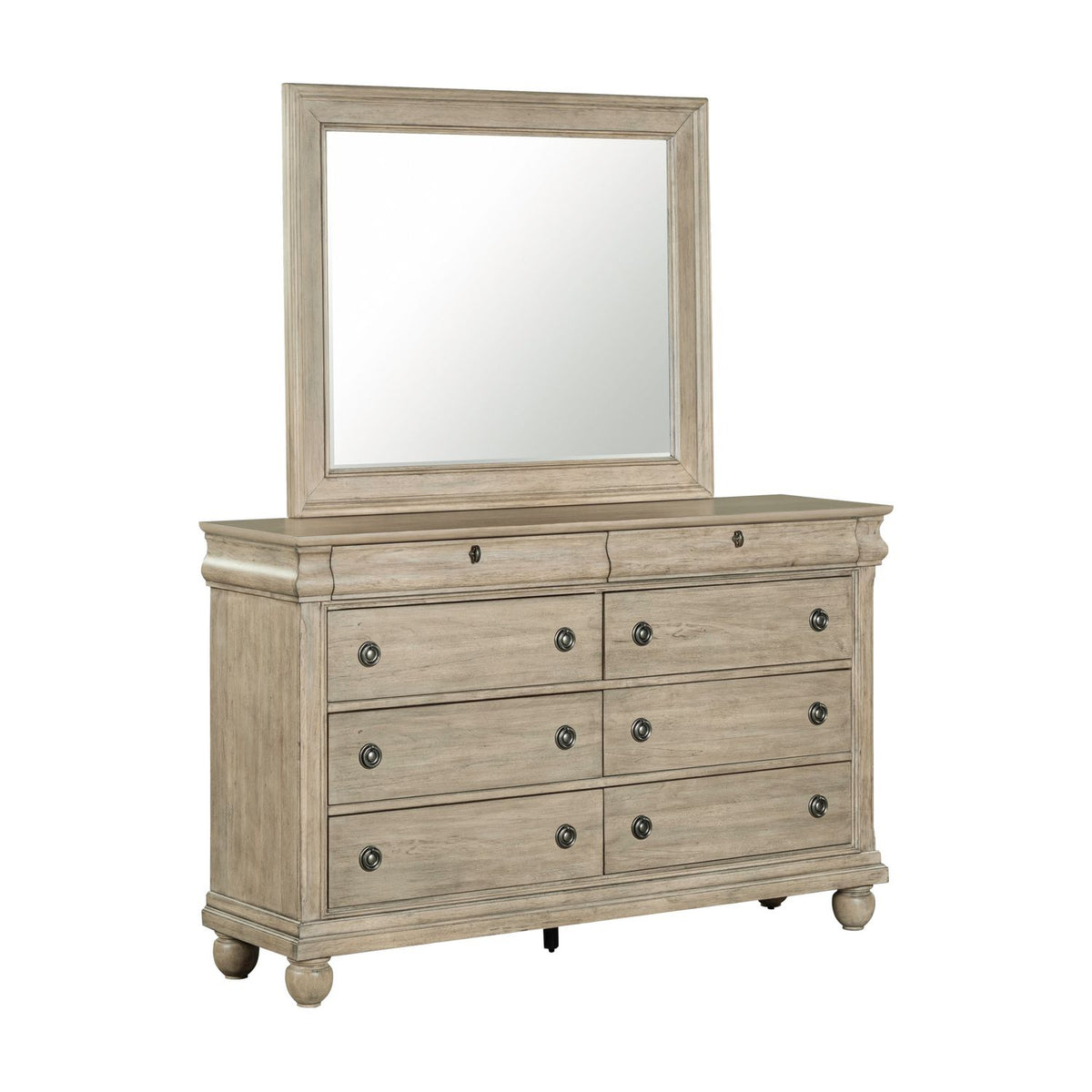 589WT-BR-DM - Dresser & Mirror - Liberty Furniture