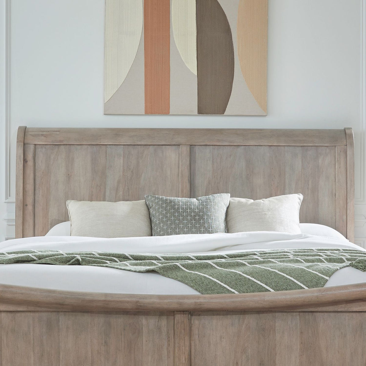 589WT-BR21H - Queen Sleigh Headboard - Liberty Furniture