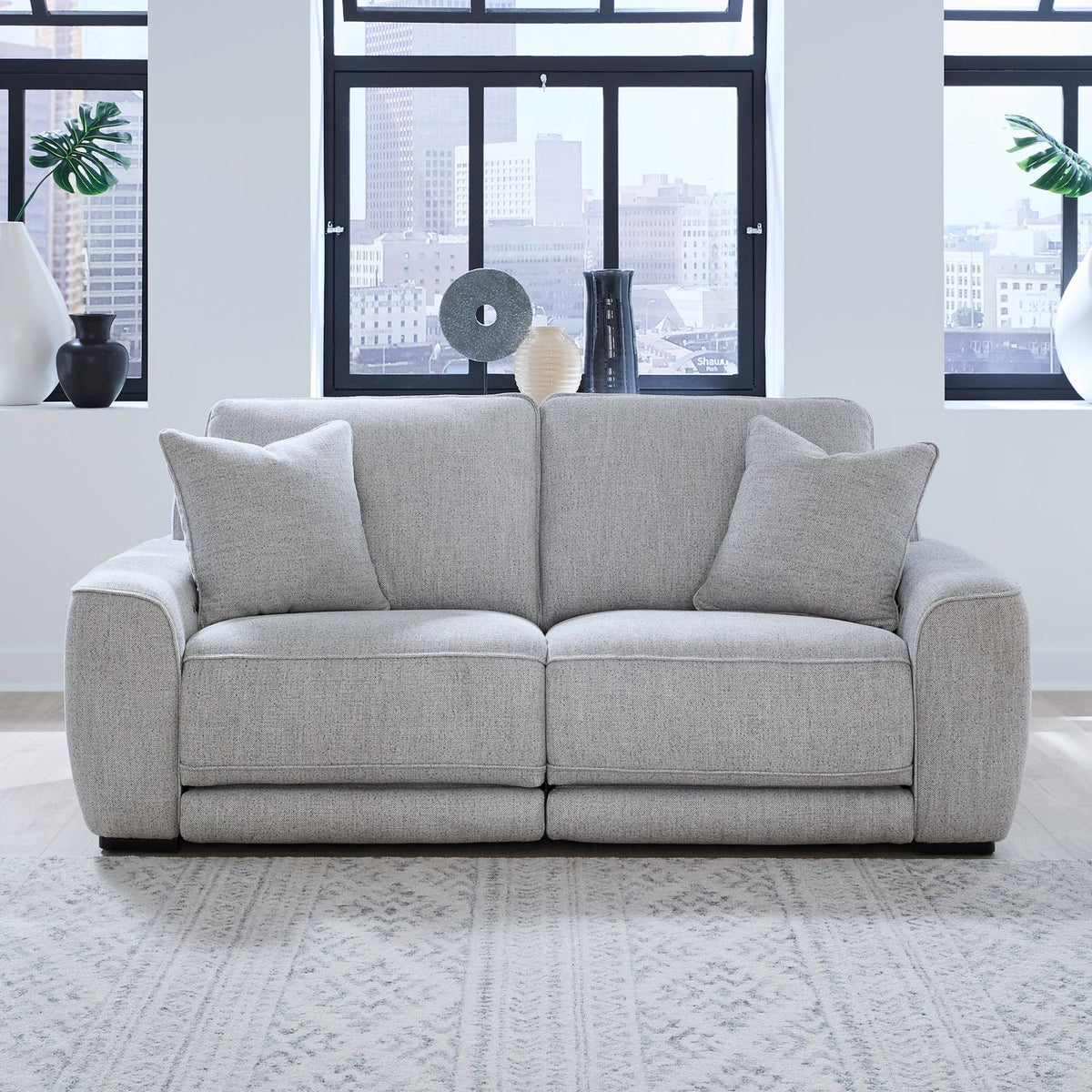 6000SF-UPH-2PCLOVE - 2 Piece Loveseat - Liberty Furniture