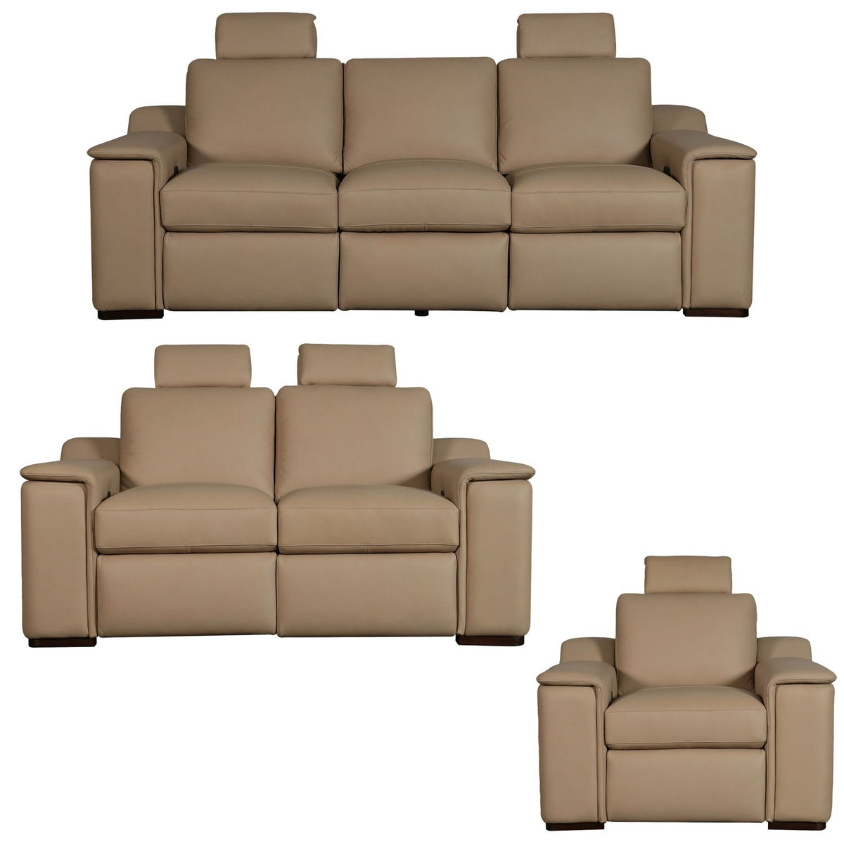 6006FN-UPH-SOLOREC - Sofa w/ Loveseat & Recliner - Liberty Furniture