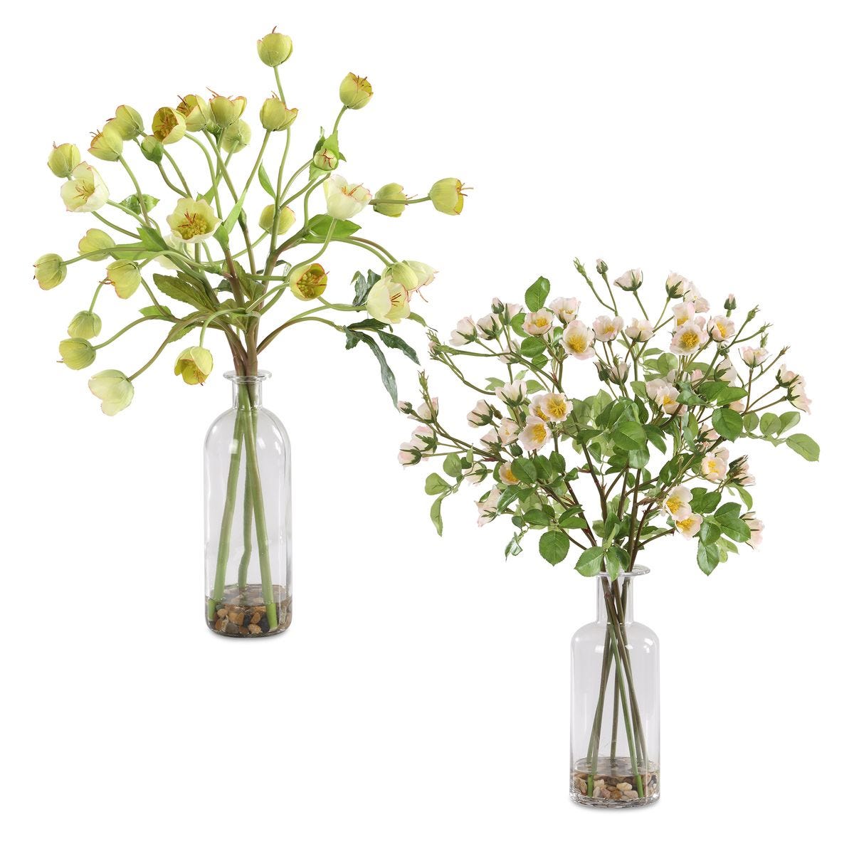 Tranquility Lenten Rose Bouquets, S/2