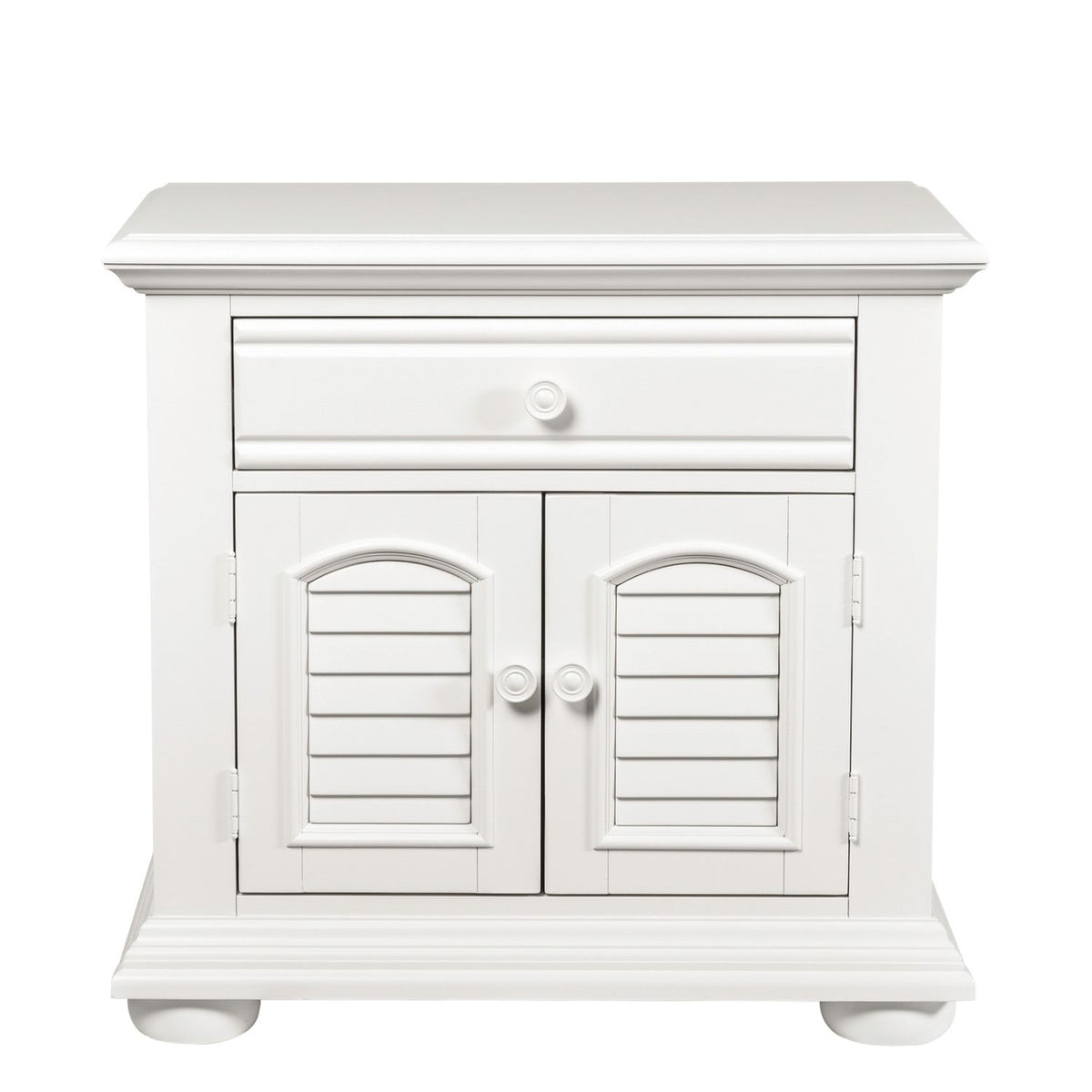 607-BR-KPSDMCN - King Poster Bed, Dresser & Mirror, Chest, Night Stand - Liberty Furniture