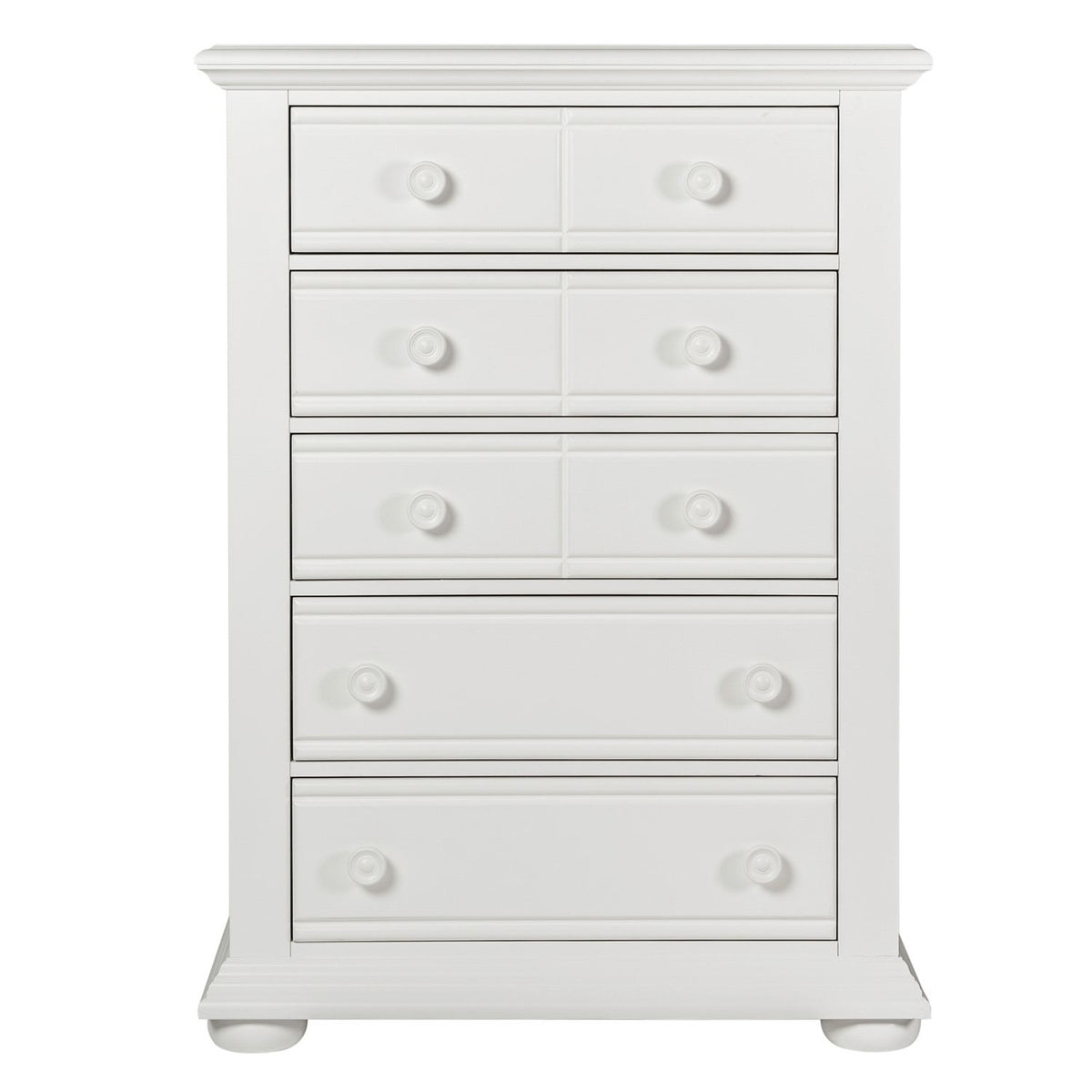 607-BR-QPBDMC - Queen Panel Bed, Dresser & Mirror, Chest - Liberty Furniture