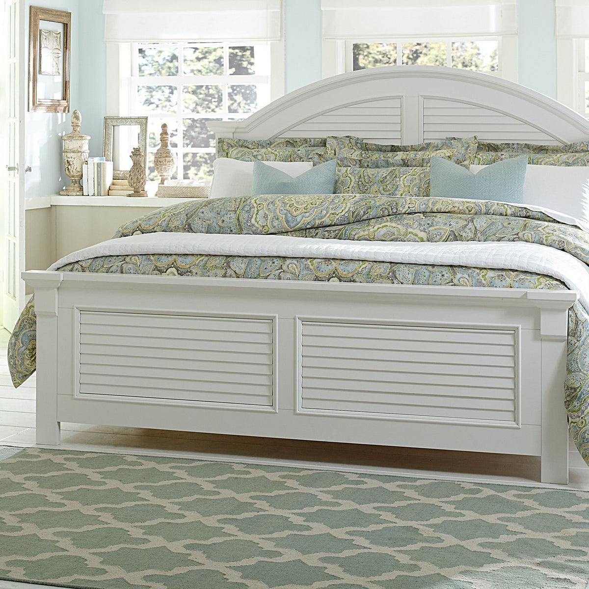 607-BR16 - King Panel Footboard - Liberty Furniture