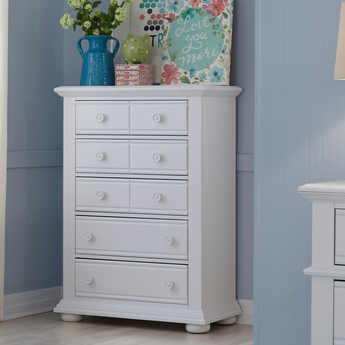 607-BR40 - 5 Drawer Chest - Liberty Furniture