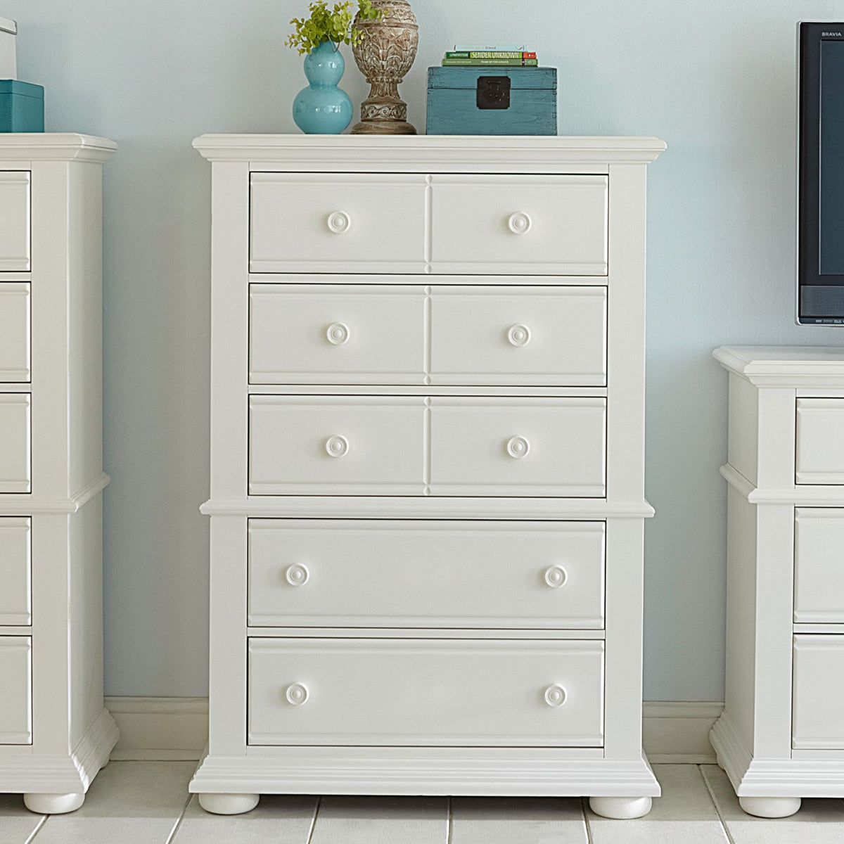 607-BR41 - 5 Drawer Chest - Liberty Furniture