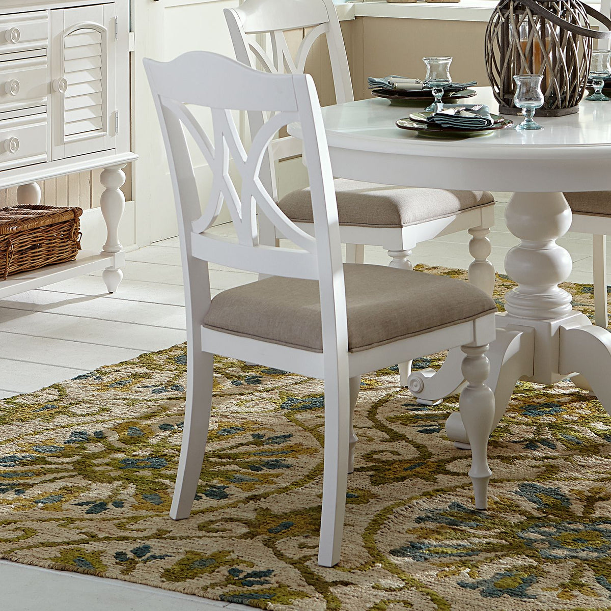 607-C9001S - Splat Back Side Chair (RTA) - Liberty Furniture