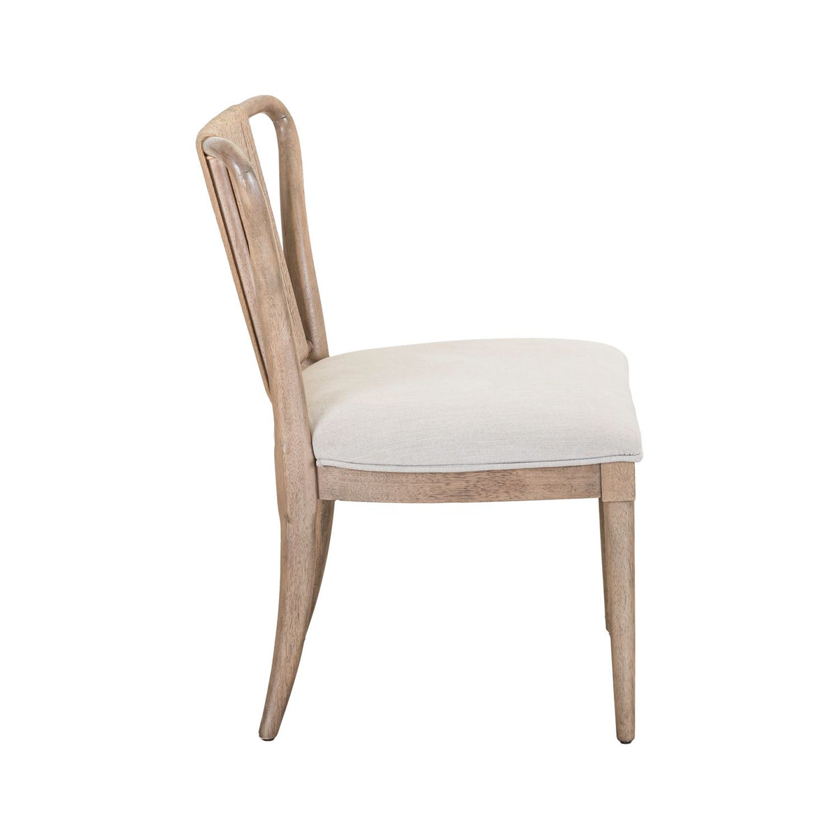 611-C9501S - Shaped Corded Back Side Chair (RTA) - Liberty Furniture