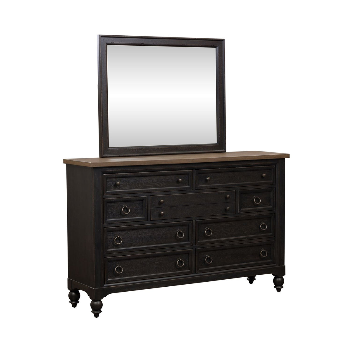 615-BR-ODM - Opt Dresser & Mirror - Liberty Furniture