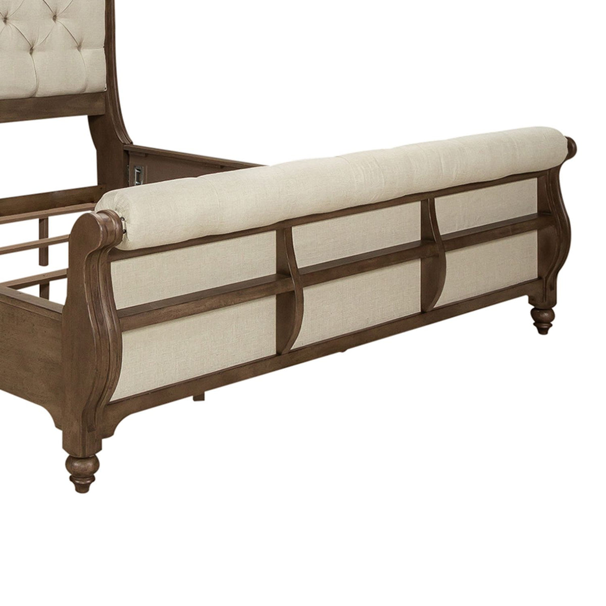 615-BR21FU - Queen Uph Sleigh Footboard - Liberty Furniture