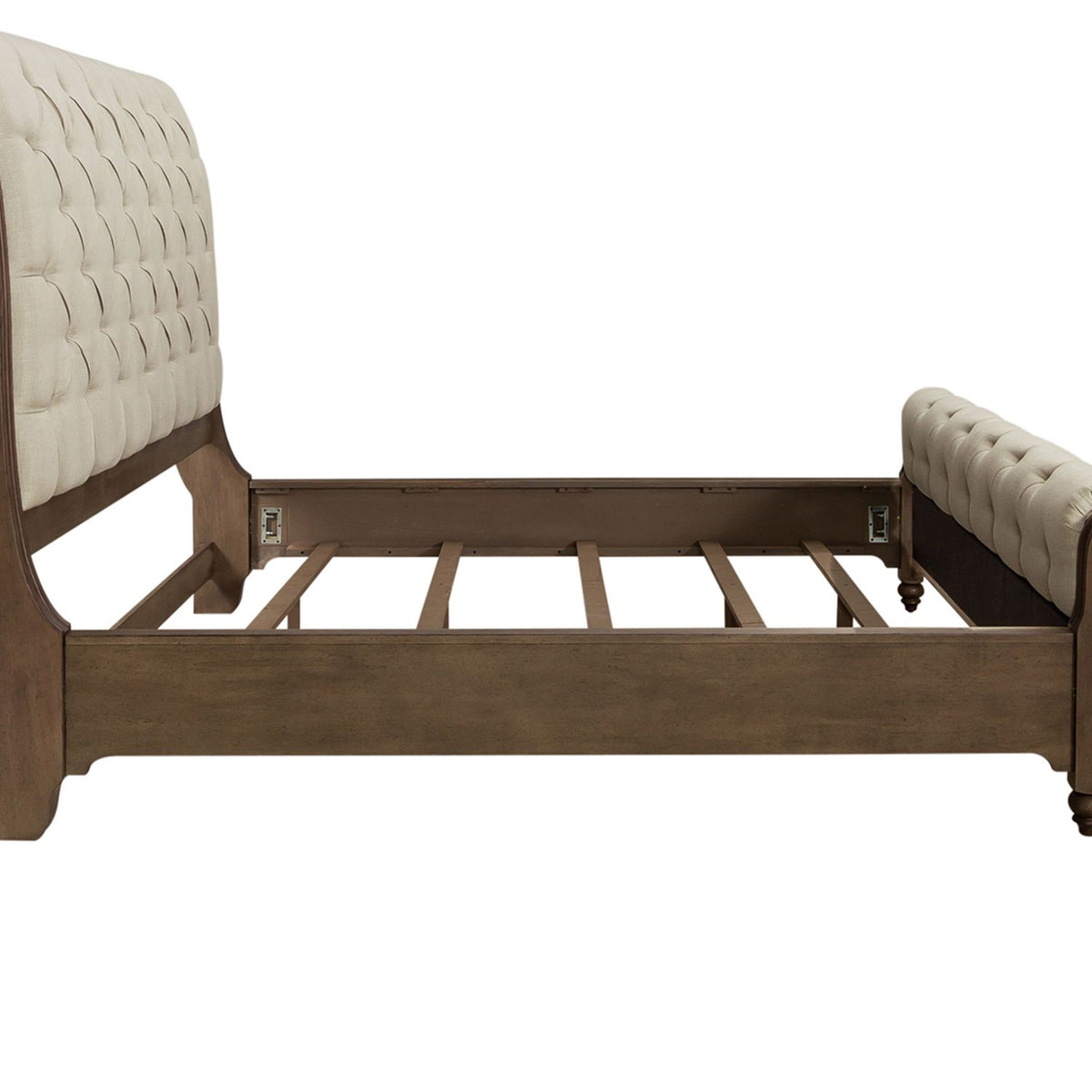 615-BR92C - Cali King Sleigh Bed Rails - Liberty Furniture