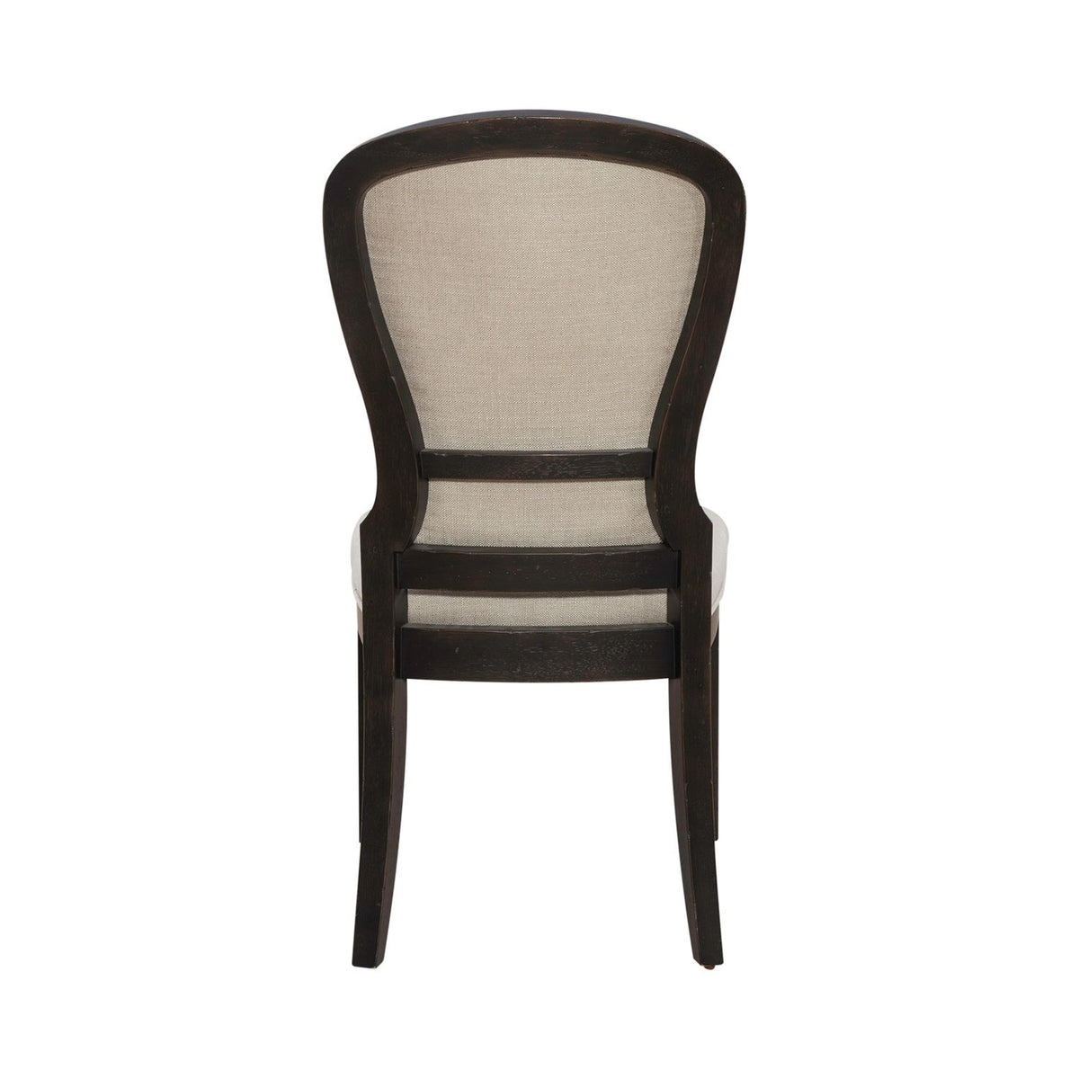 615-C0501S-B - Uph Tufted Back Side Chair - Black - Liberty Furniture