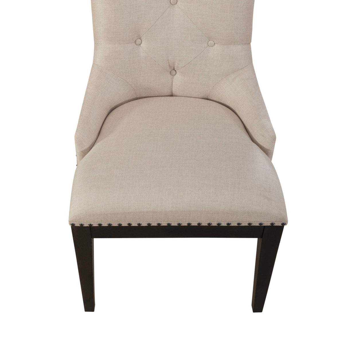 615-C6501S-B - Uph Shelter Side Chair- Black (RTA) - Liberty Furniture