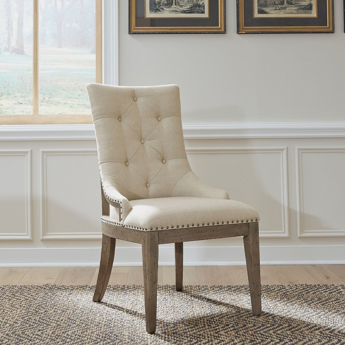 615-C6501S - Uph Shelter Side Chair (RTA) - Liberty Furniture