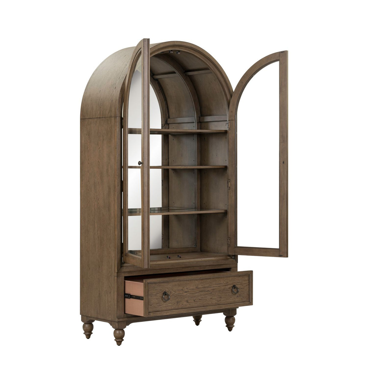 615-DC4688 - Arched Display Cabinet - Liberty Furniture