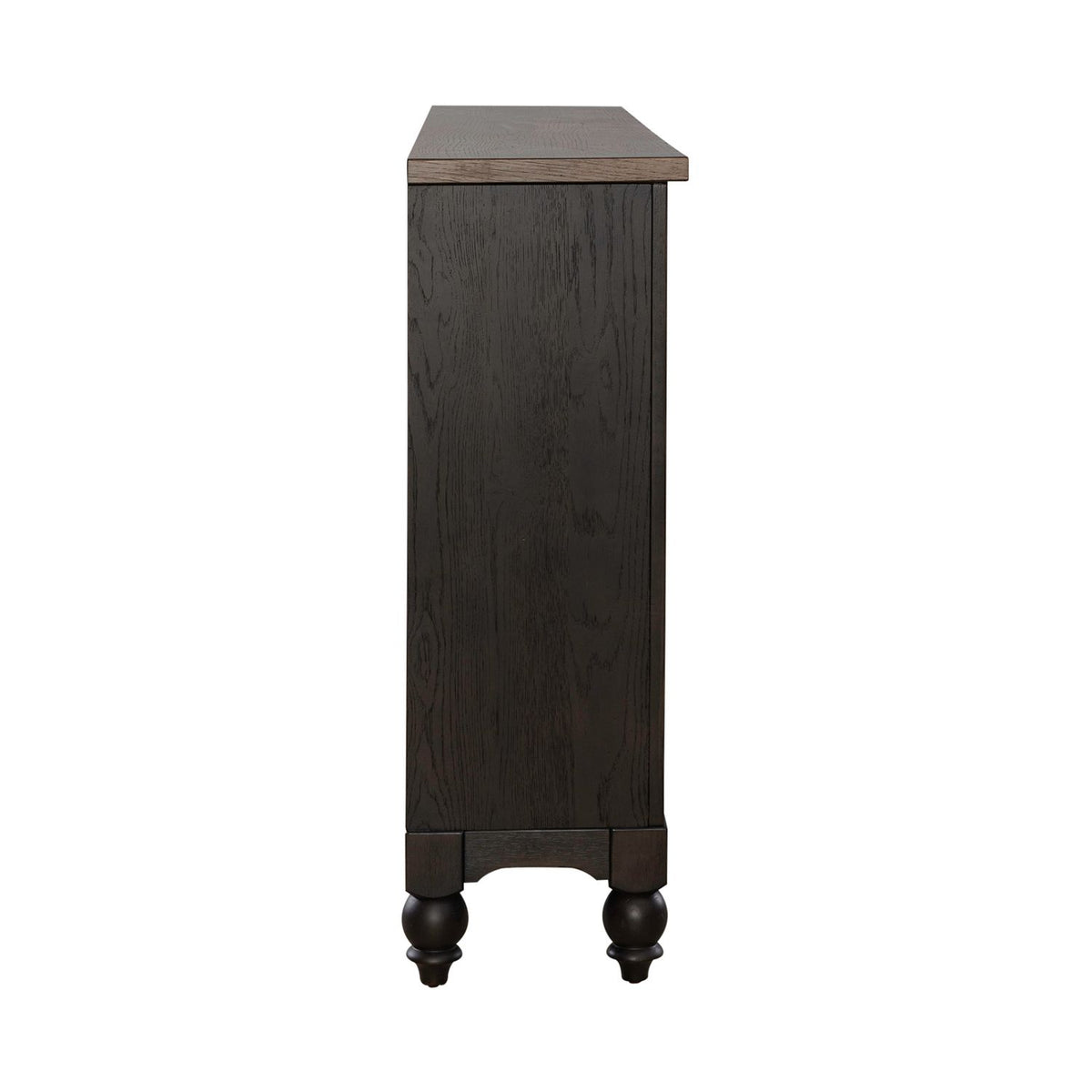 615-HB7242-B - Hall Buffet- Black - Liberty Furniture