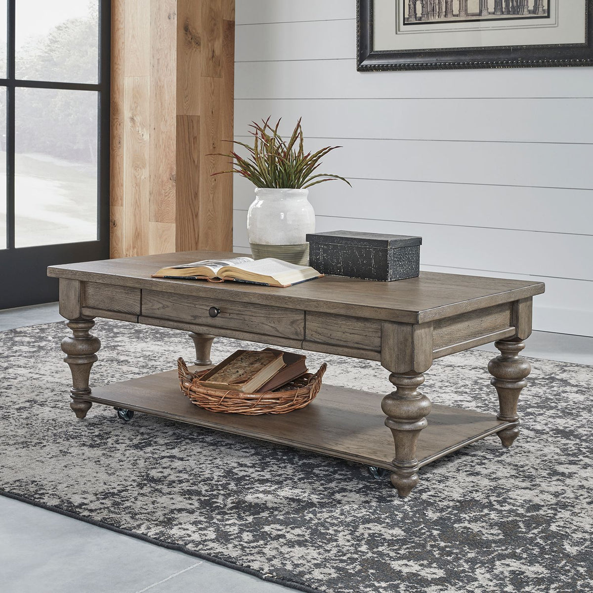 615-OT1010 - Rectangular Cocktail Table - Liberty Furniture