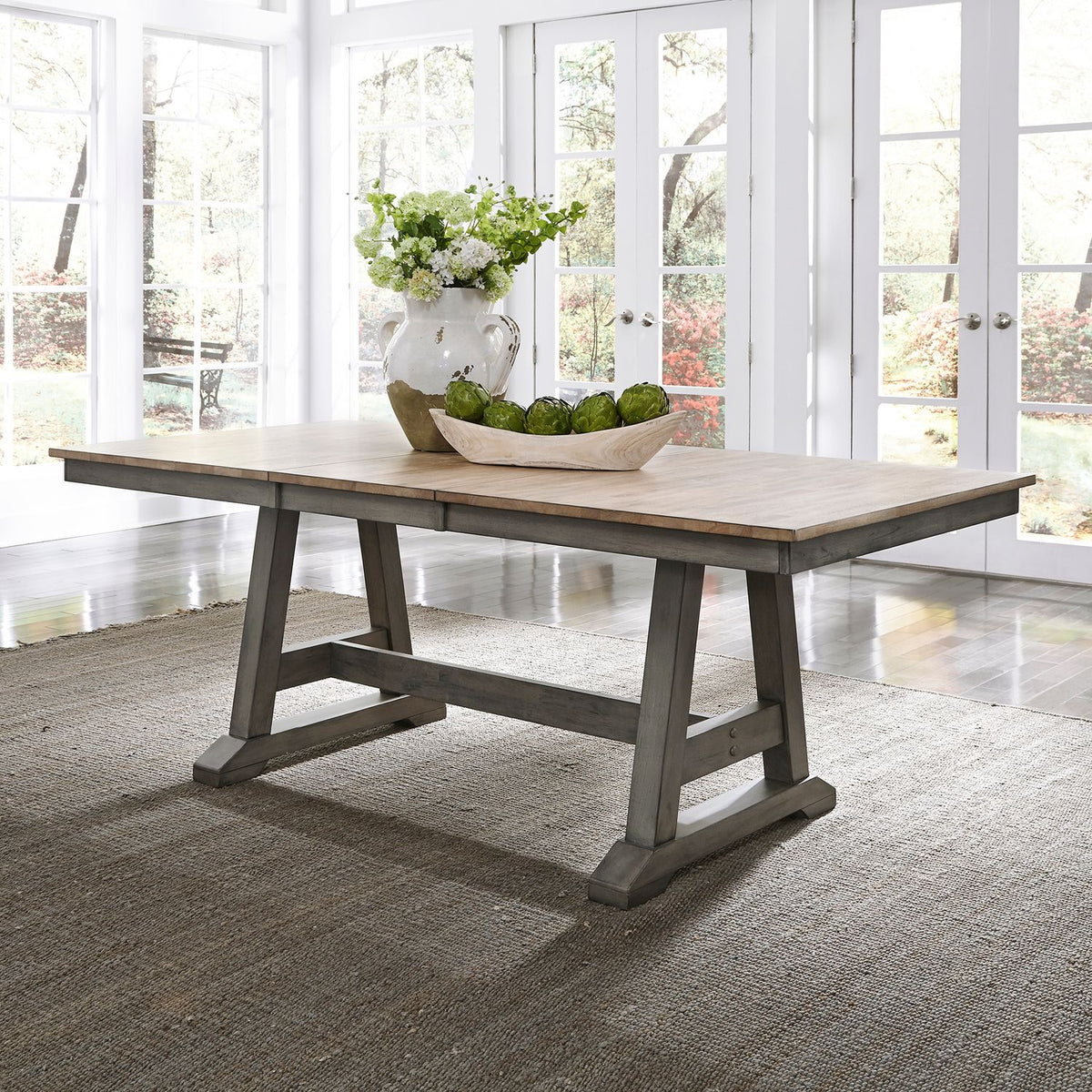 62-P3878 - Trestle Table Base - Liberty Furniture