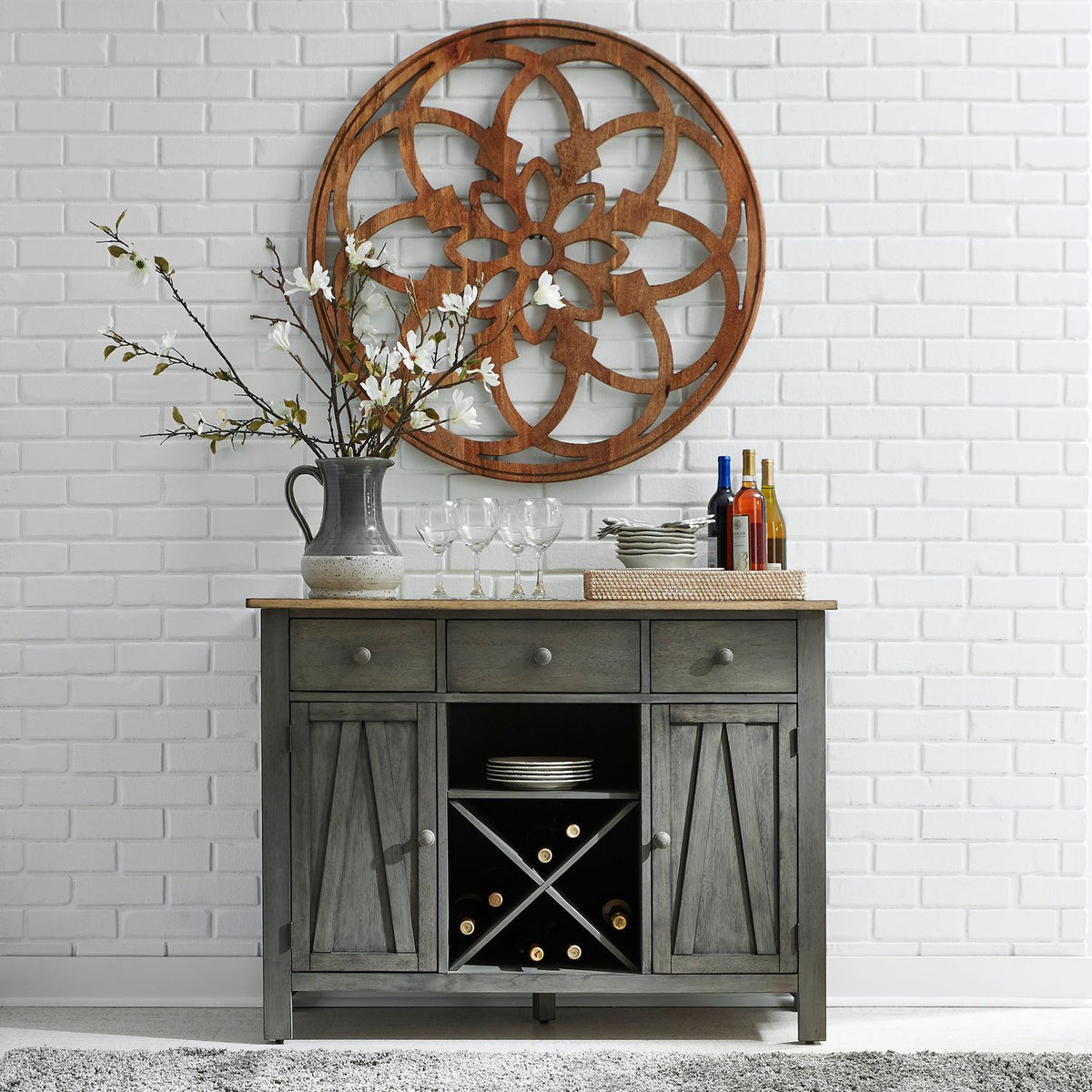62-SR4836 - Server - Liberty Furniture