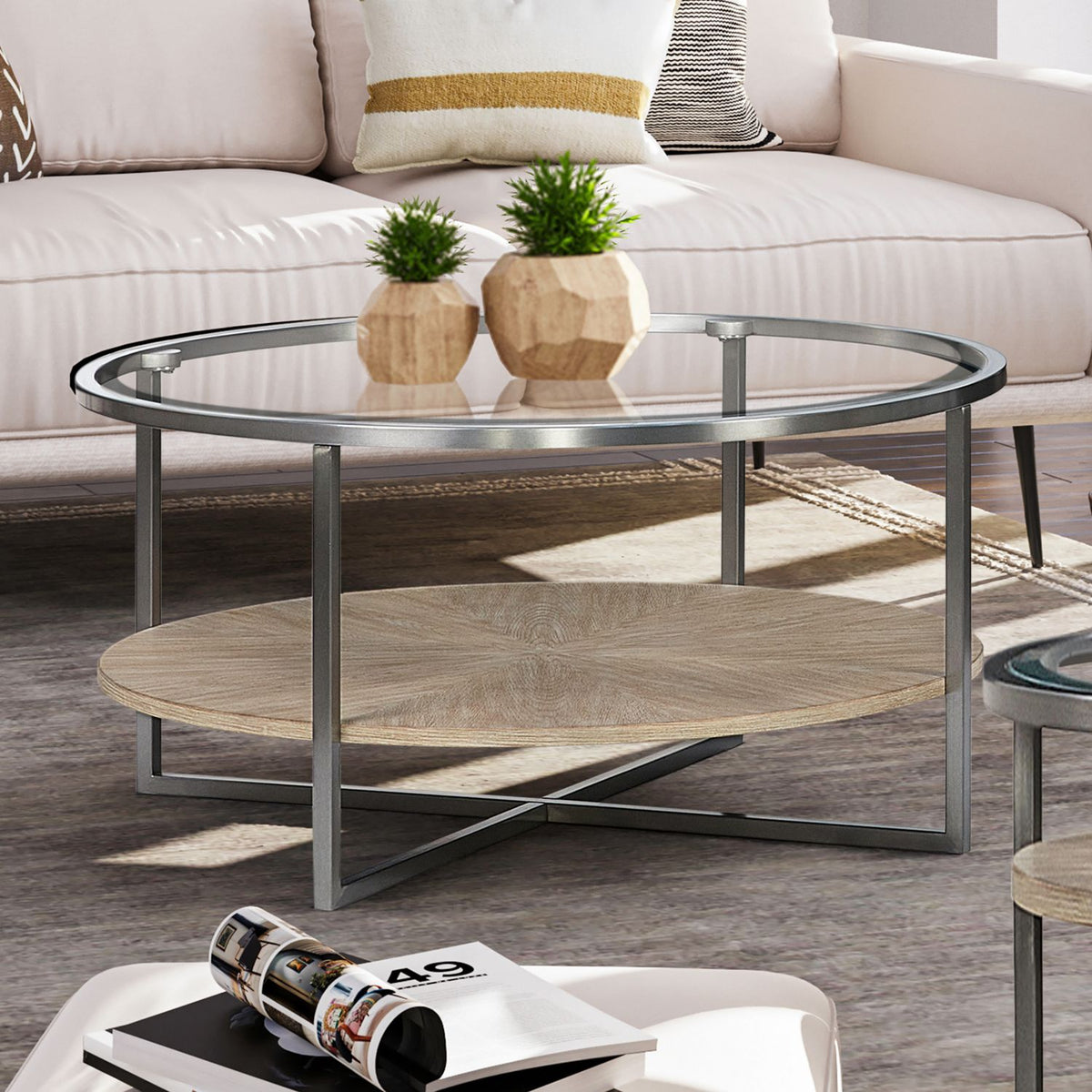 624-OT1010 - Round Cocktail Table - Liberty Furniture