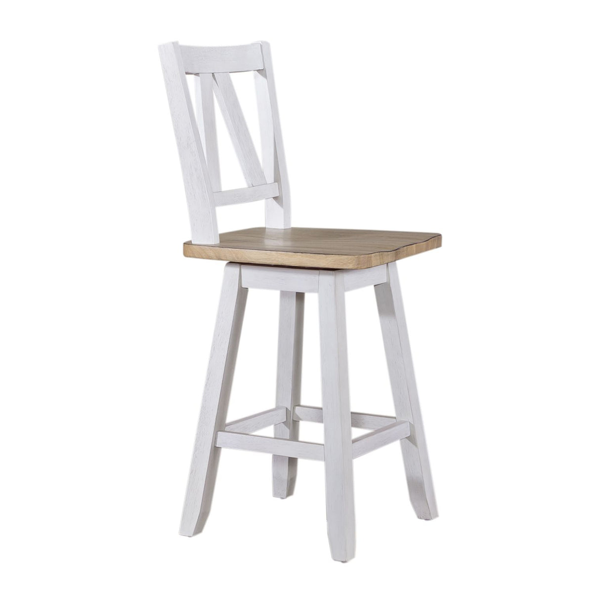 62WH-B250324 - Counter Height Swivel Chair (RTA) - Liberty Furniture