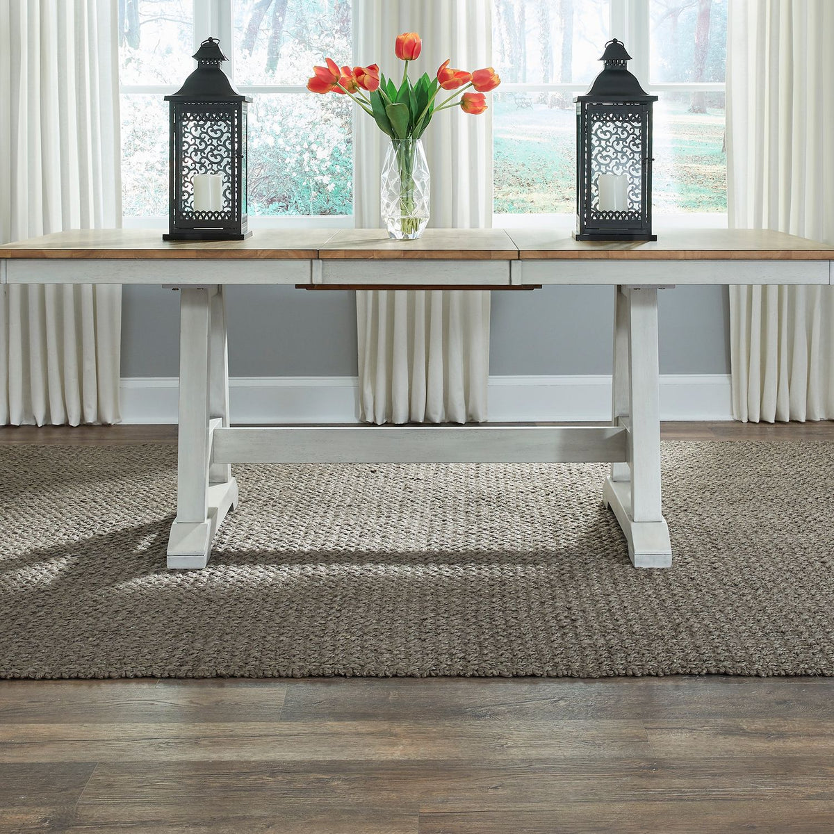 62WH-P3878 - Trestle Table Base - Liberty Furniture
