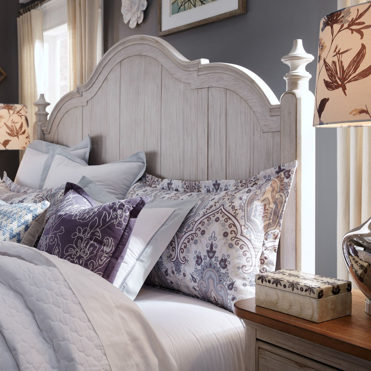 652-BR-KPS - King Poster Bed - Liberty Furniture