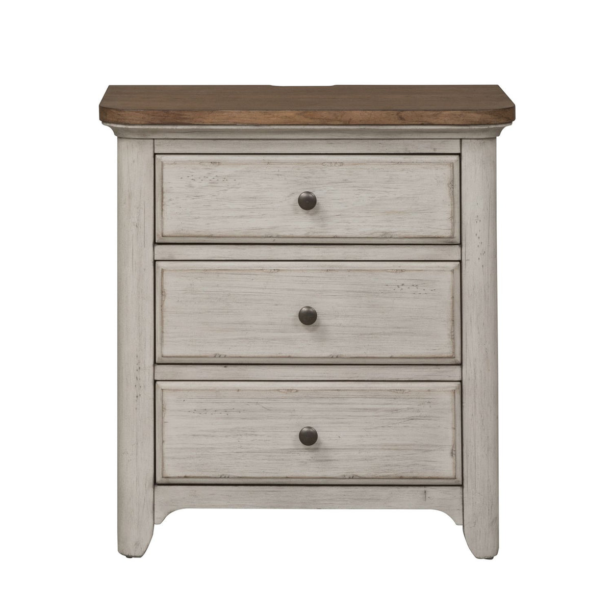 652-BR-QPSDMN - Queen Poster Bed, Dresser & Mirror, Night Stand - Liberty Furniture