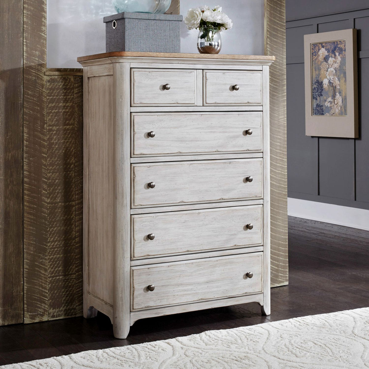 652-BR41 - 5 Drawer Chest - Liberty Furniture