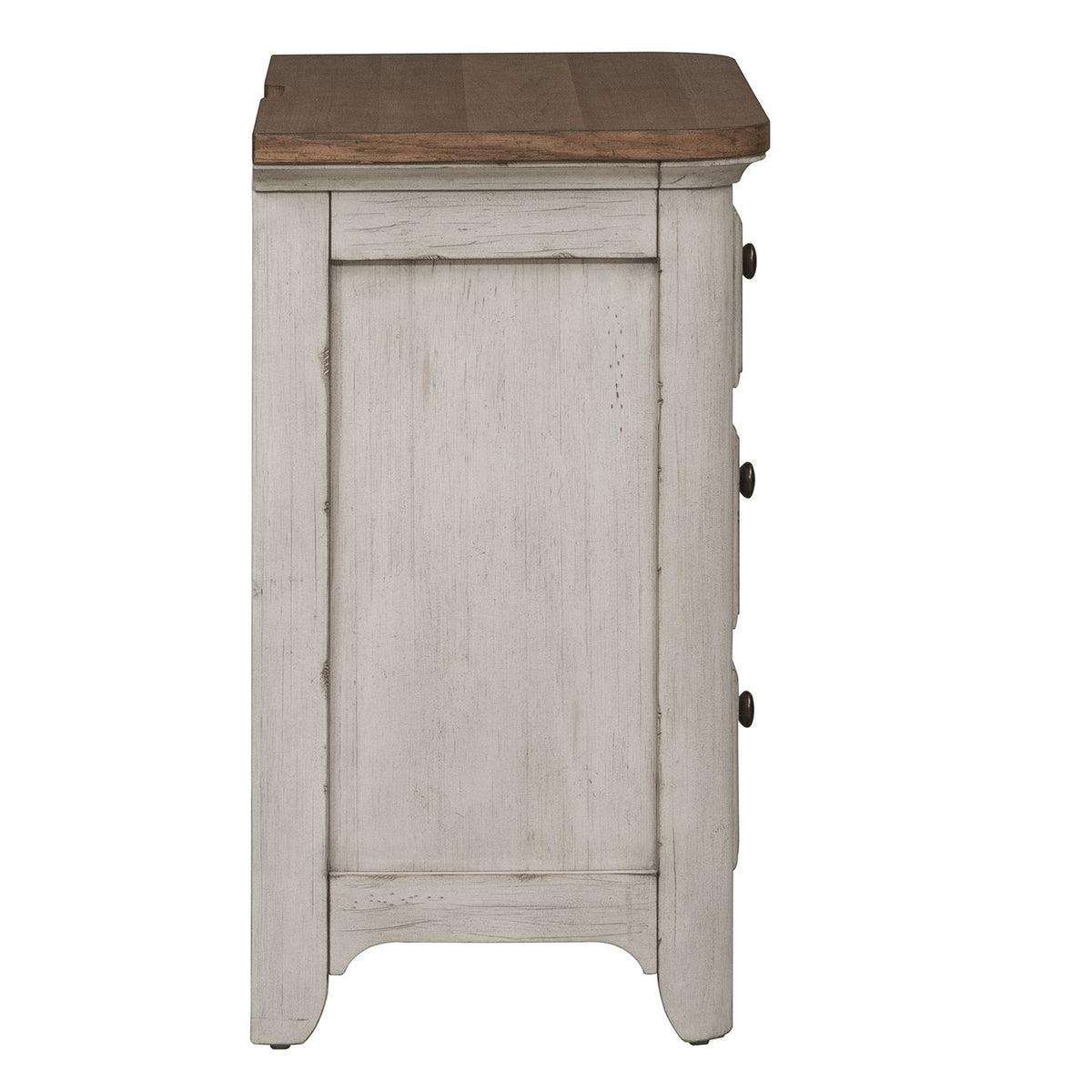 652-BR61 - 3 Drawer Night Stand w/ Charging Station - Liberty Furniture