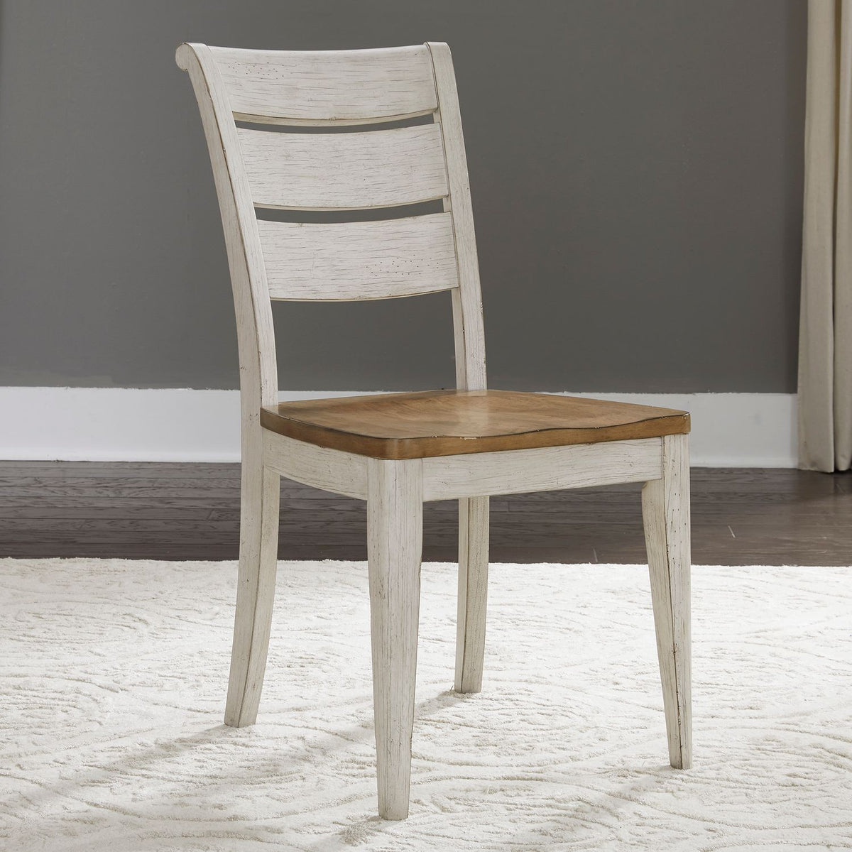 652-C2000S - Ladder Back Side Chair (RTA) - Liberty Furniture