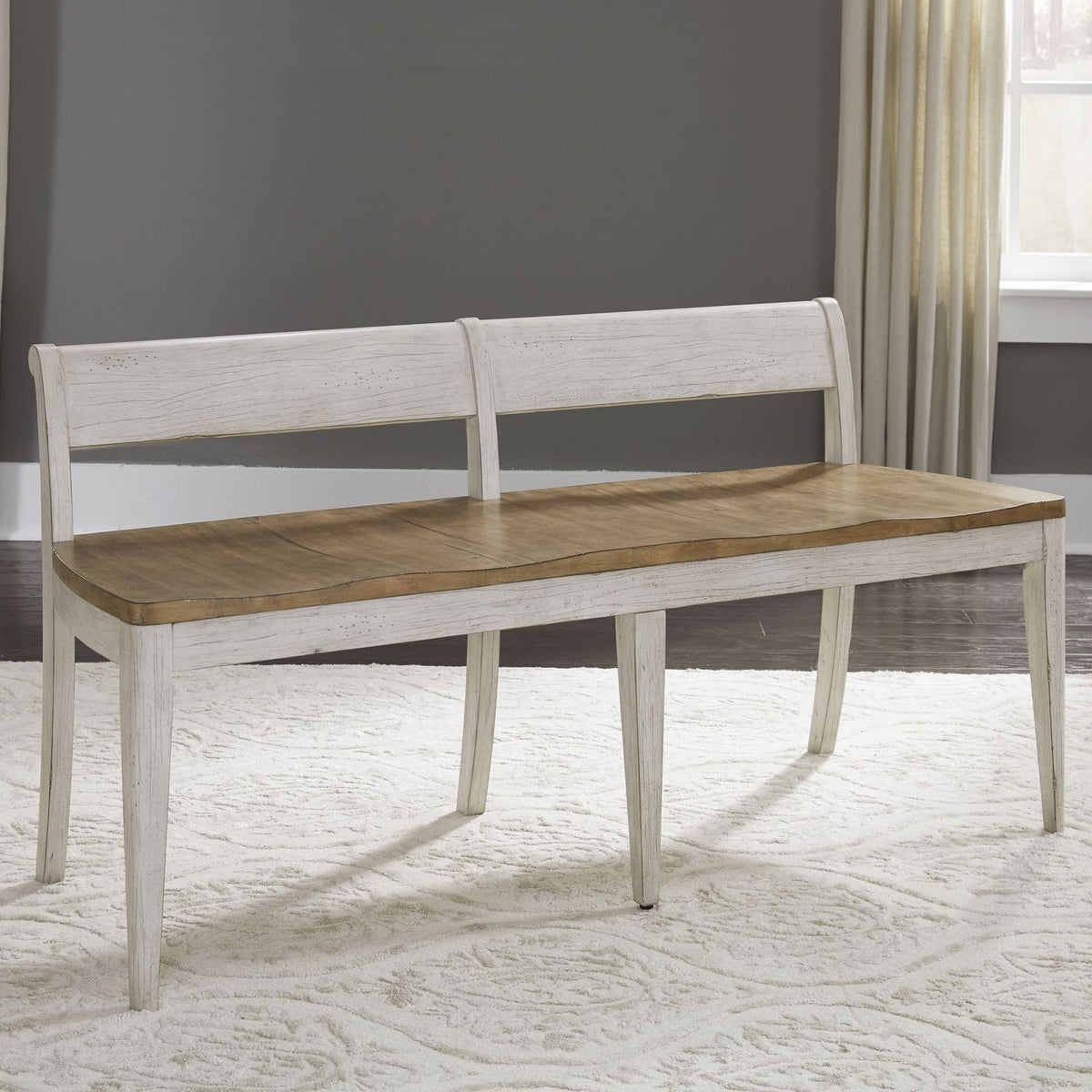 652-C9000B - Bench (RTA) - Liberty Furniture