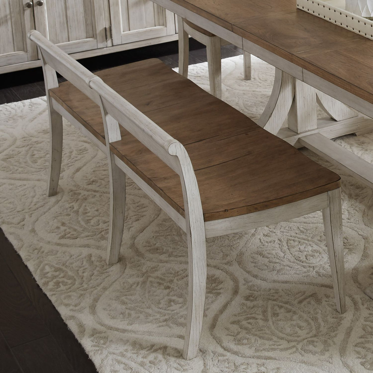 652-DR-6TRES - 6 Piece Trestle Set - Liberty Furniture