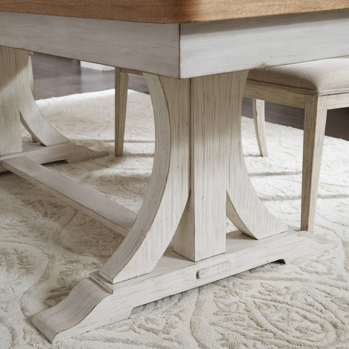 652-DR-7TRS - 7 Piece Trestle Table Set - Liberty Furniture