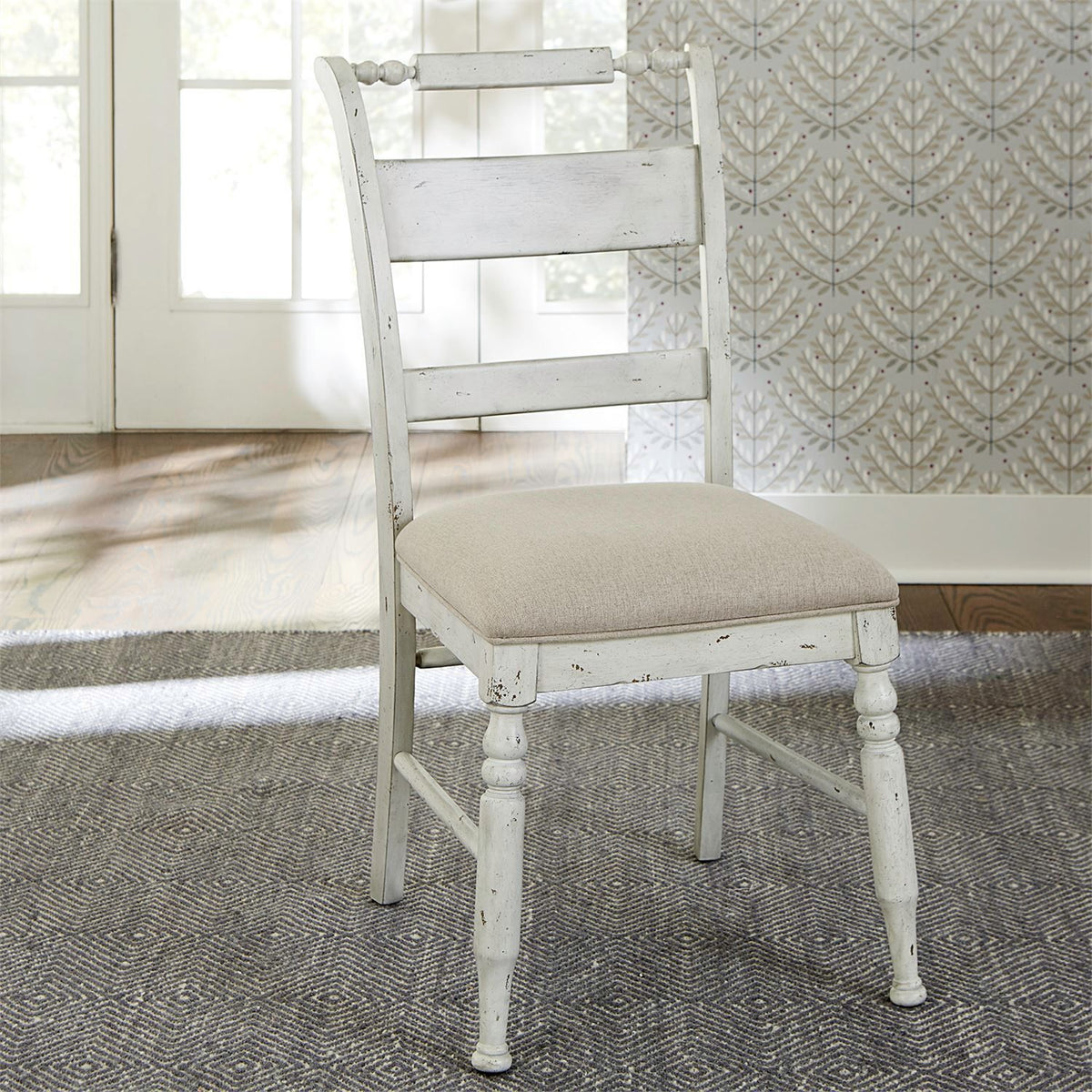 661W-C1501S - Slat Back Side Chair (RTA) - Liberty Furniture