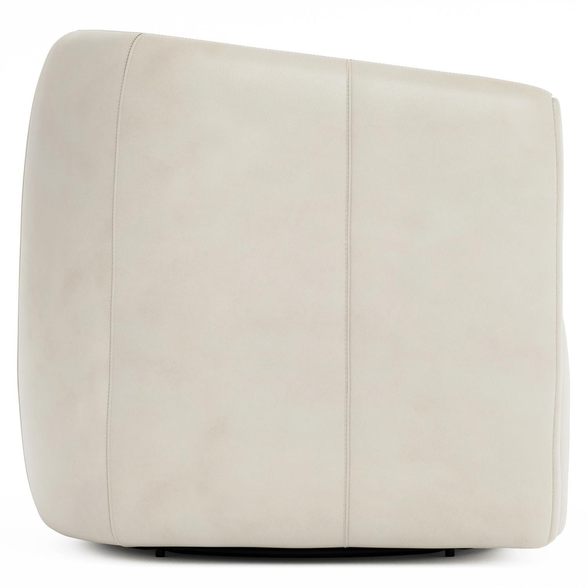 Aline Leather Swivel Chair
