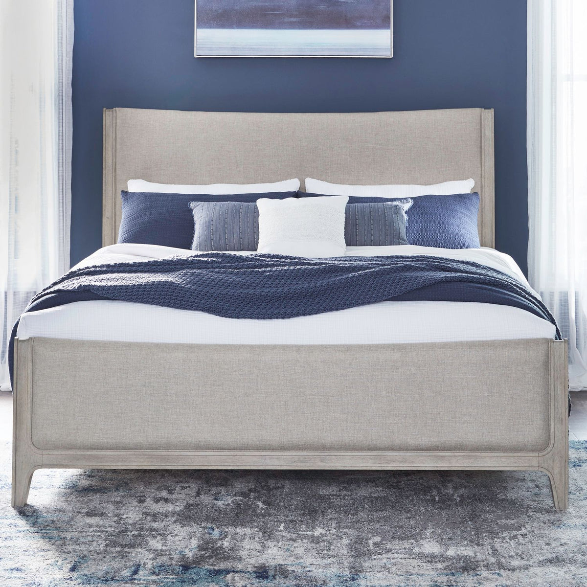 694-BR-KUB - King Uph Bed - Liberty Furniture