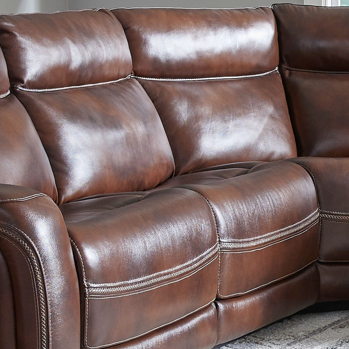 7005CG-42AP - Armless Recliner P2 & ZG - Cognac - Liberty Furniture