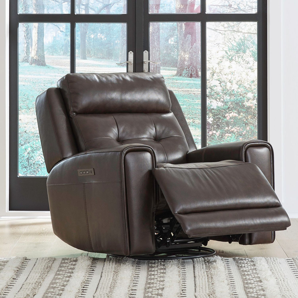 7006DB-13P - SG Recliner P3 - Dark Brown - Liberty Furniture