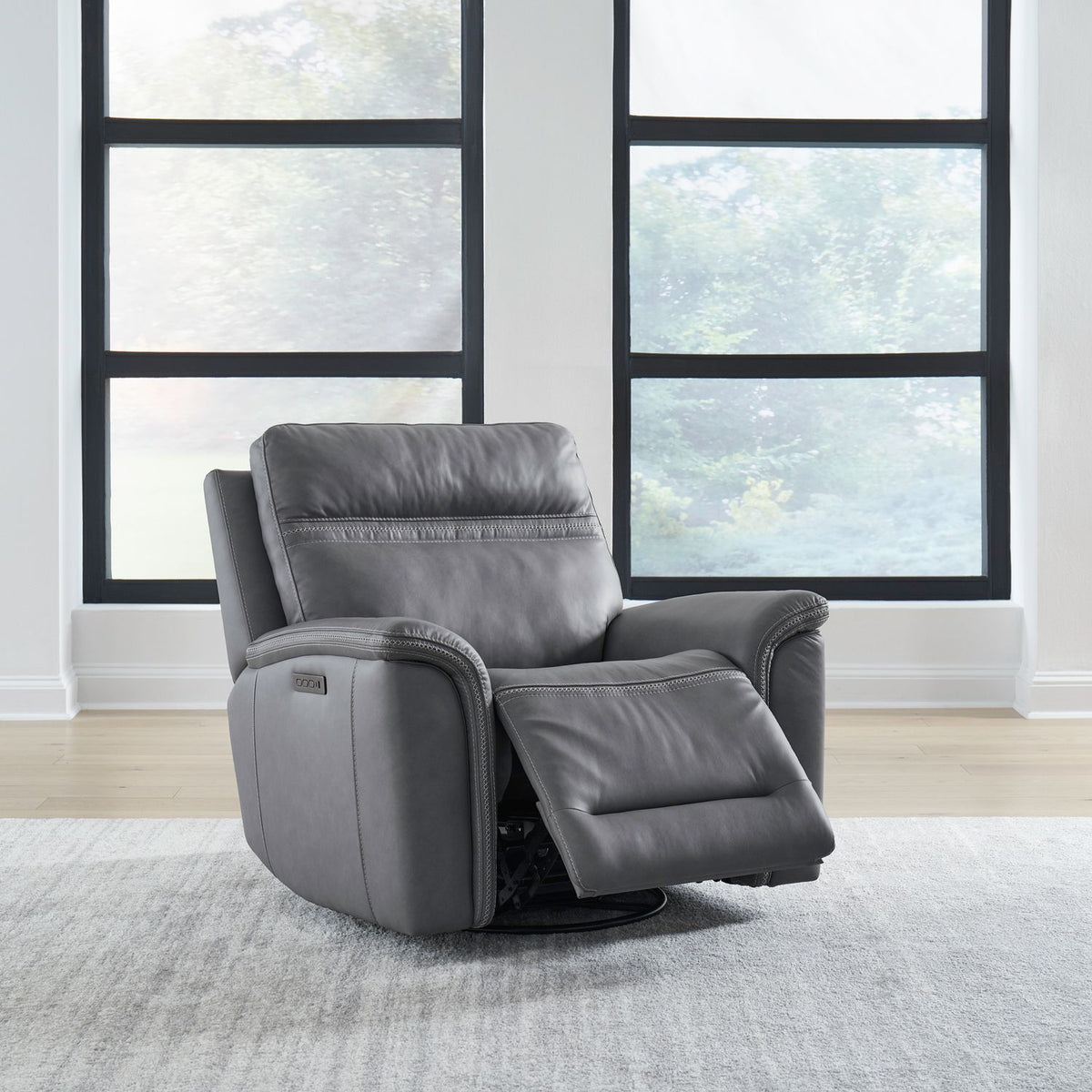 7007BG-13P - SG Recliner P3 - Blue Gray - Liberty Furniture