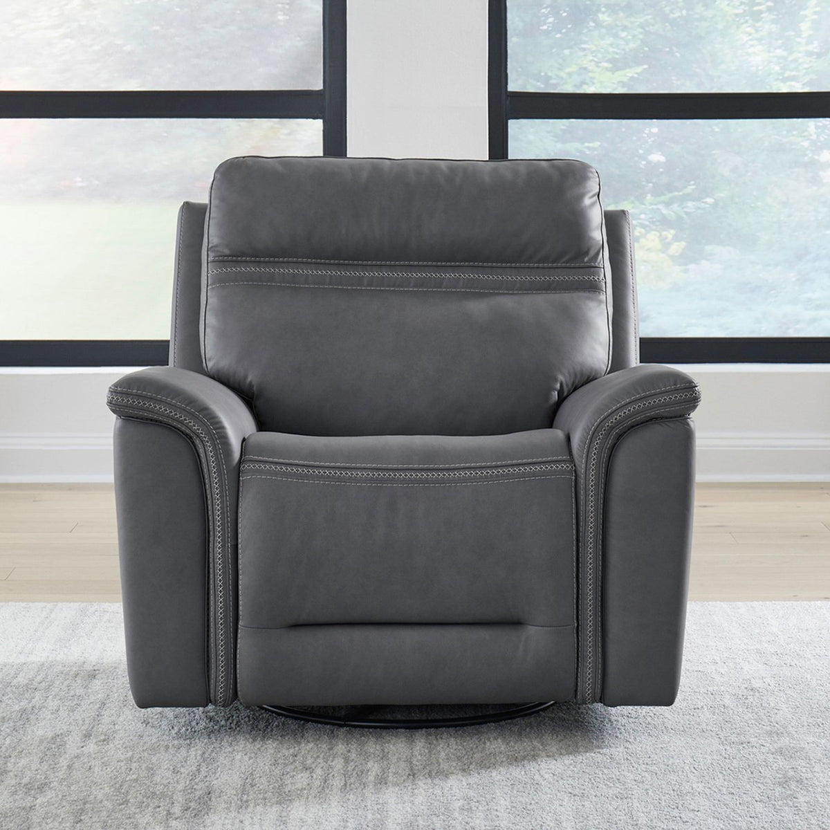 7007BG-13P - SG Recliner P3 - Blue Gray - Liberty Furniture