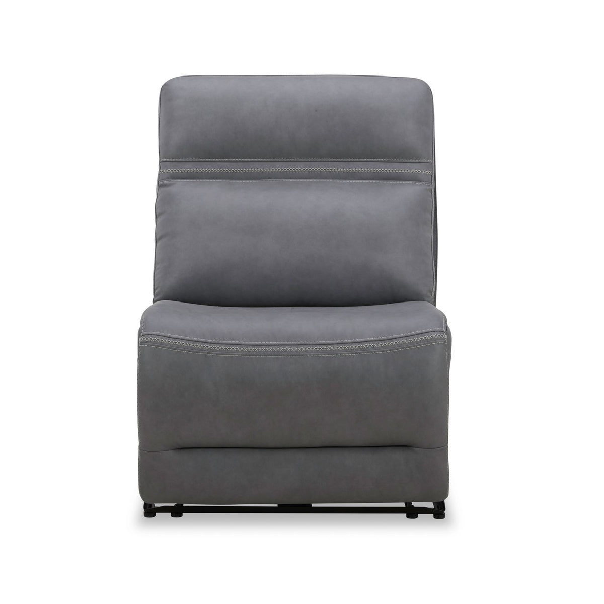 7007BG-43AP - Armless Recliner P3 & ZG - Blue Gray - Liberty Furniture